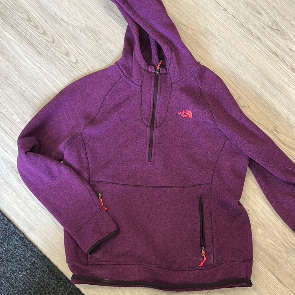 Purple Half-Zip Hoodie